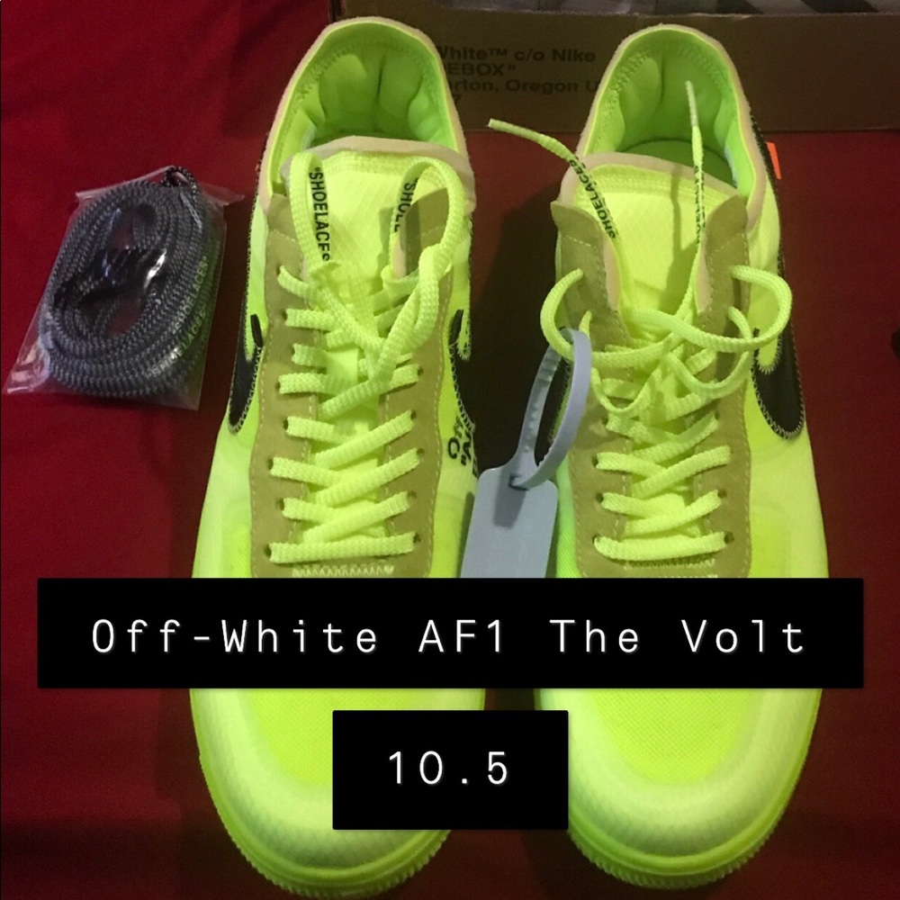 COPY - Nike AF1’s (OffWhites) Volts